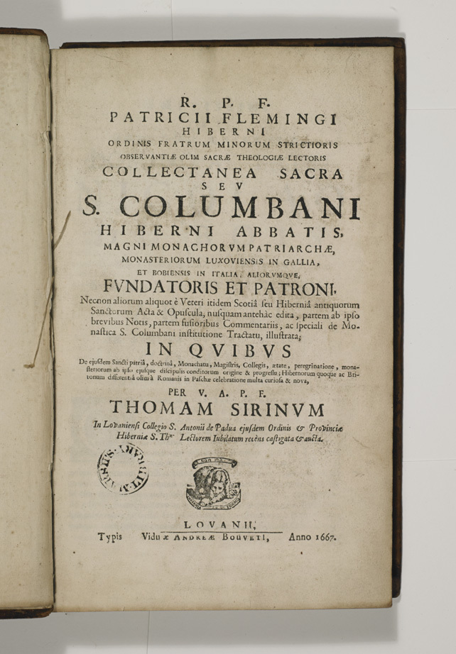 Patrick Fleming, Life of St Columbanus