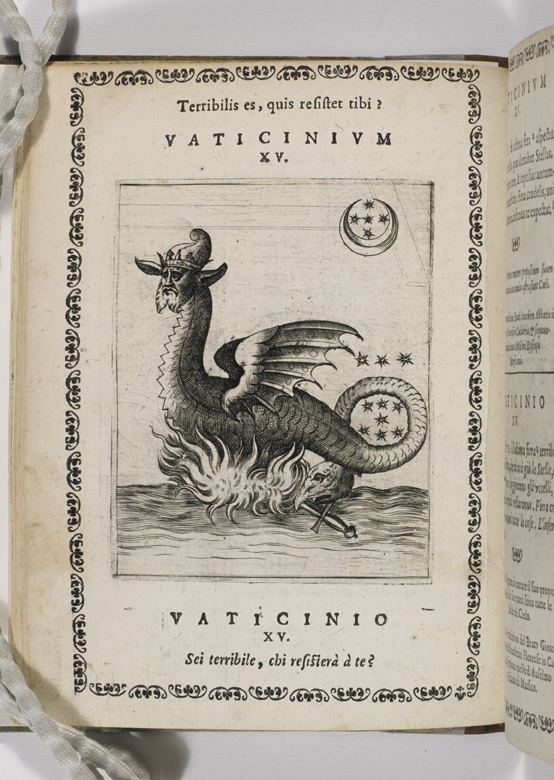 Vaticania, sive prophetiae Abbatis Joachimi... Dragon of the Apocalypse, Prophecy xv