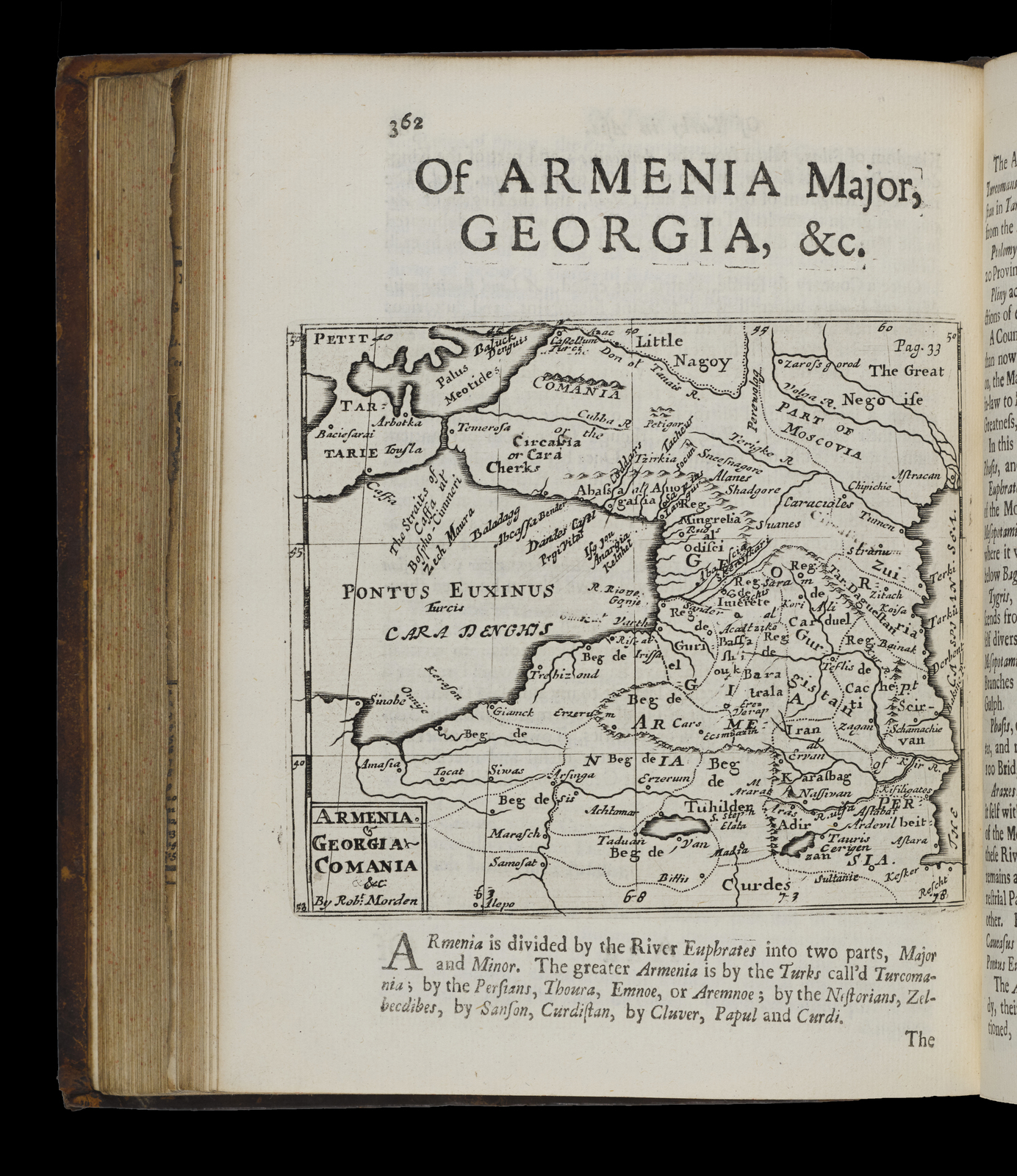 Of Armenia major, Georgia, &c